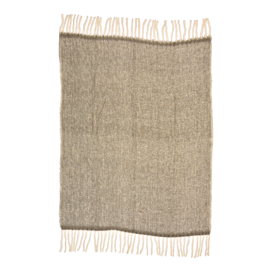 Bedspread aus Textil, Hellgrau (B/H/T) 130x170x1cm