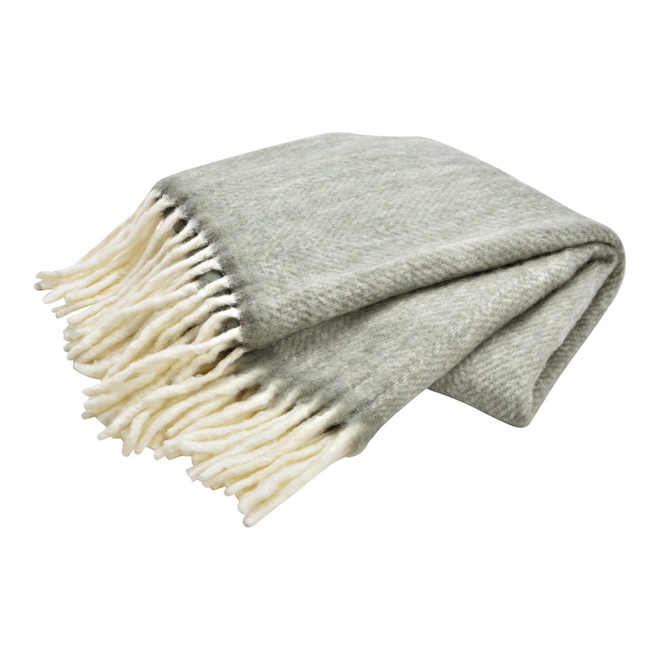 Bedspread aus Textil, Hellgrau (B/H/T) 130x170x1cm