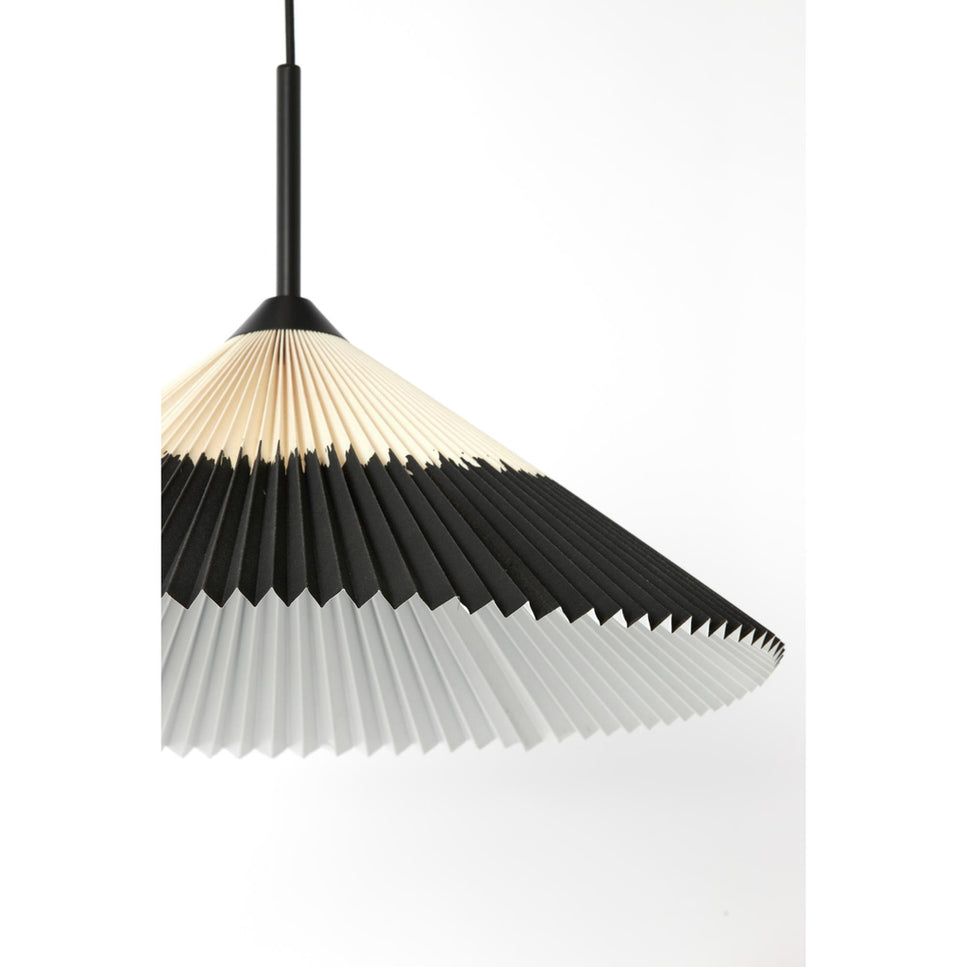 Hängelampe Plissiert - Natur - Ø60cm