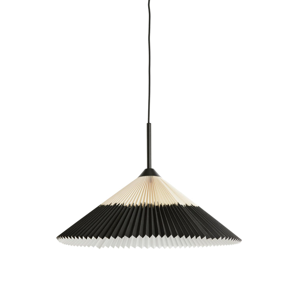 Hängelampe Plissiert - Natur - Ø60cm