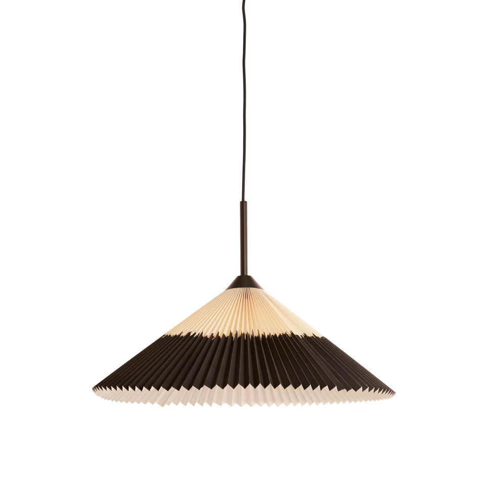 Hängelampe Plissiert - Natur - Ø60cm