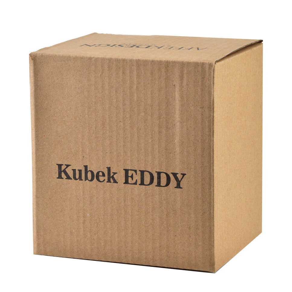 EDDY Kubek mit Teesieb und Deckel in Grün.