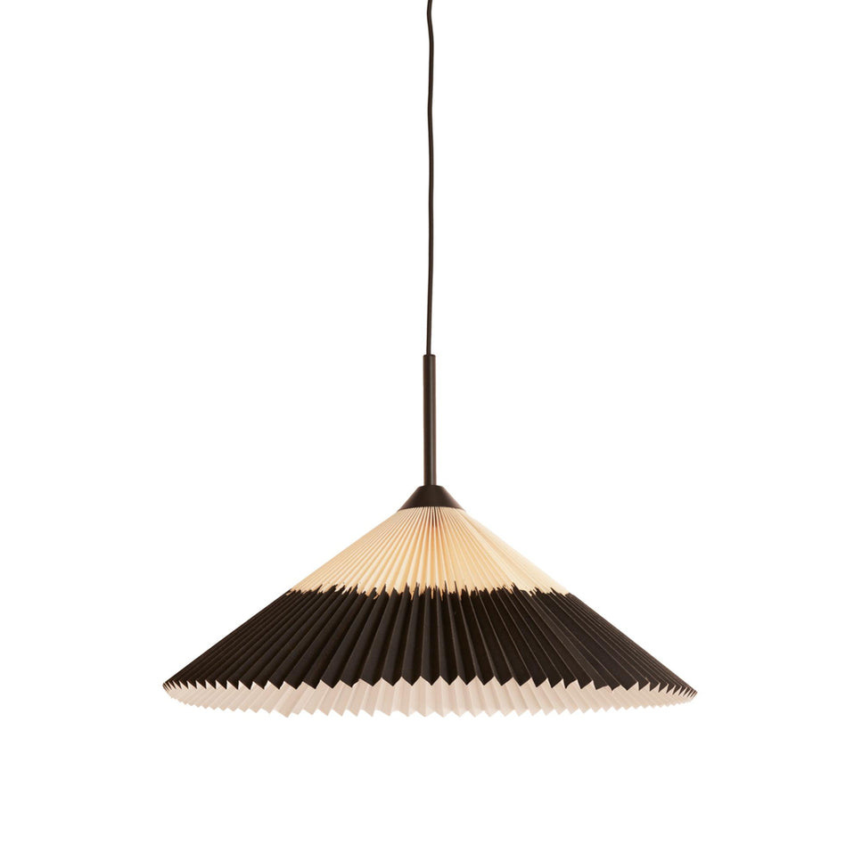 Hängelampe Plissiert - Natur - Ø60cm