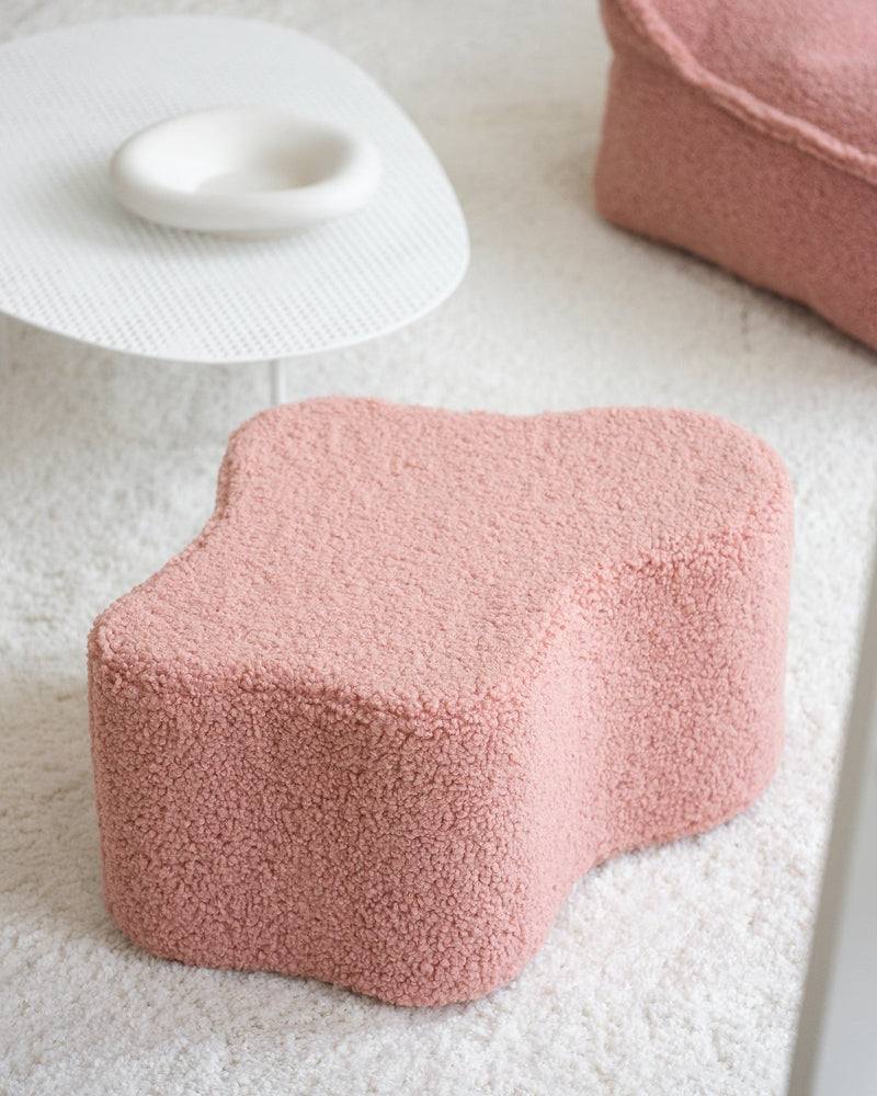 Guave Rosa Wolke Pouffe