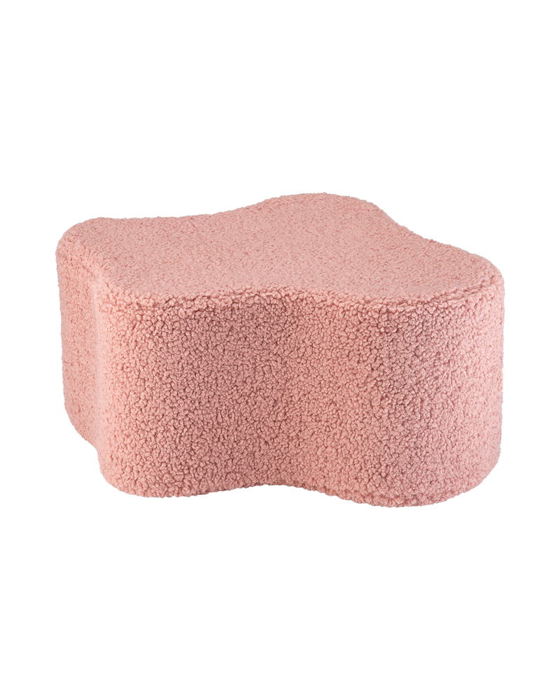 Guave Rosa Wolke Pouffe