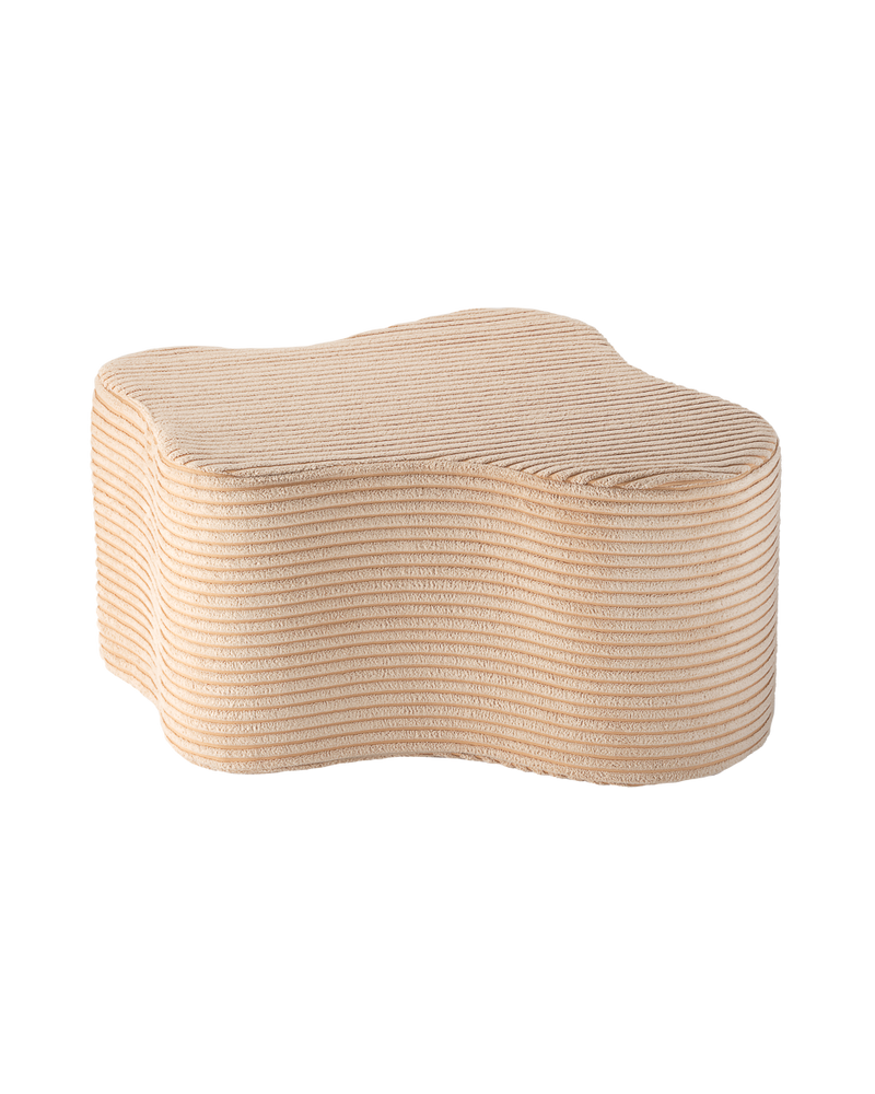 Brauner Zuckerwolkenpouf