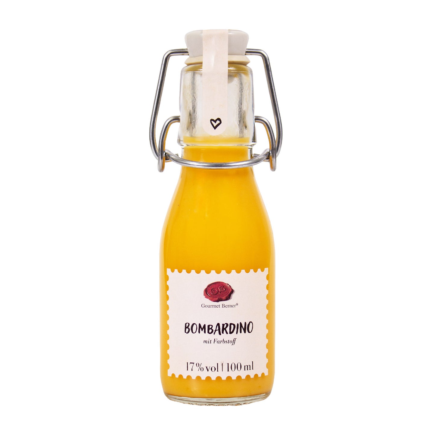 Flaschenkinder: Bombardino (Likör mit Ei), 17% vol, 0,1 l