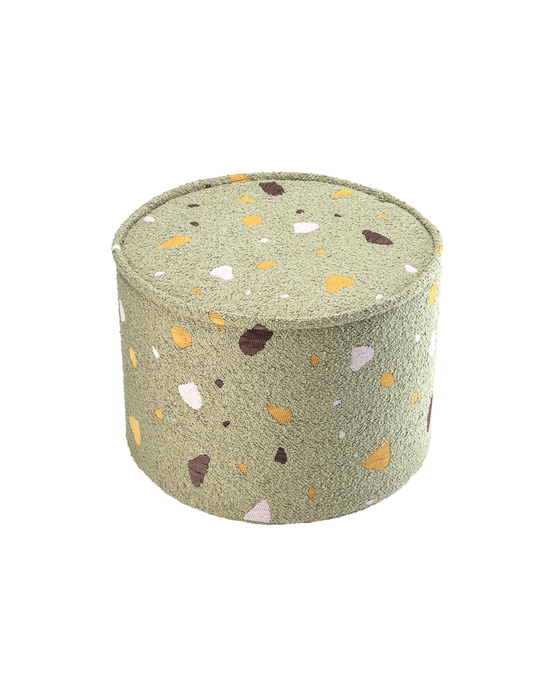 Terrazzo Moos Pouffe