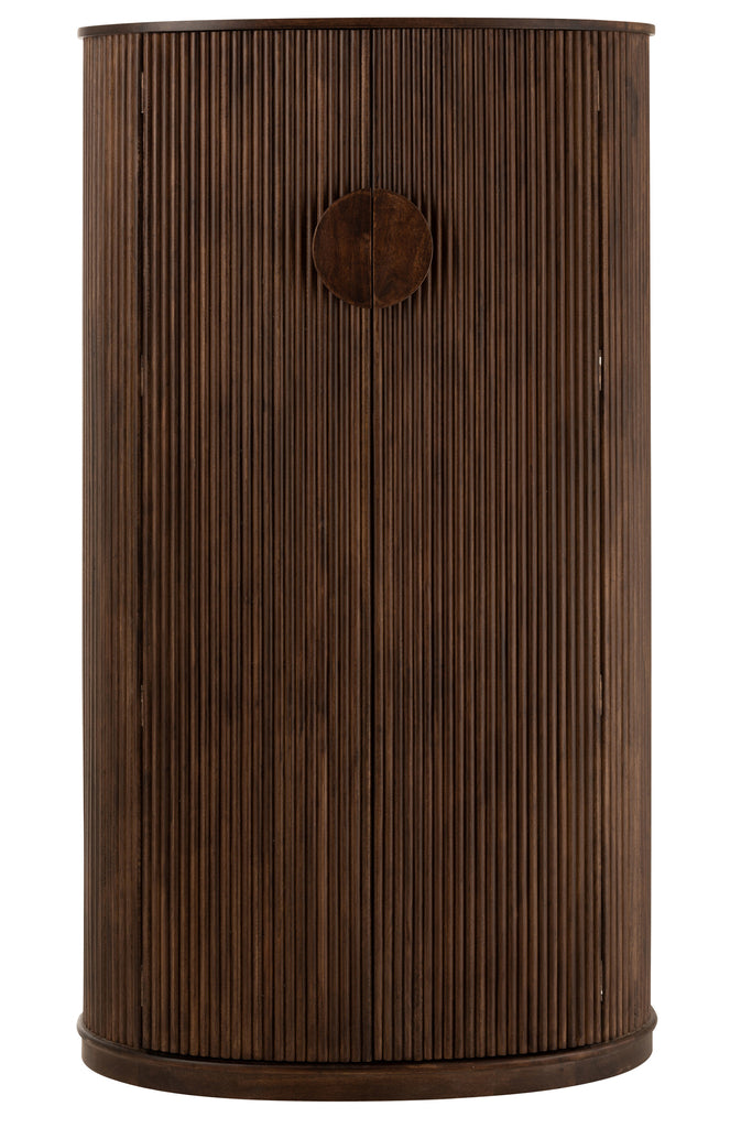 Barschrank Kings, Dunkelbraun