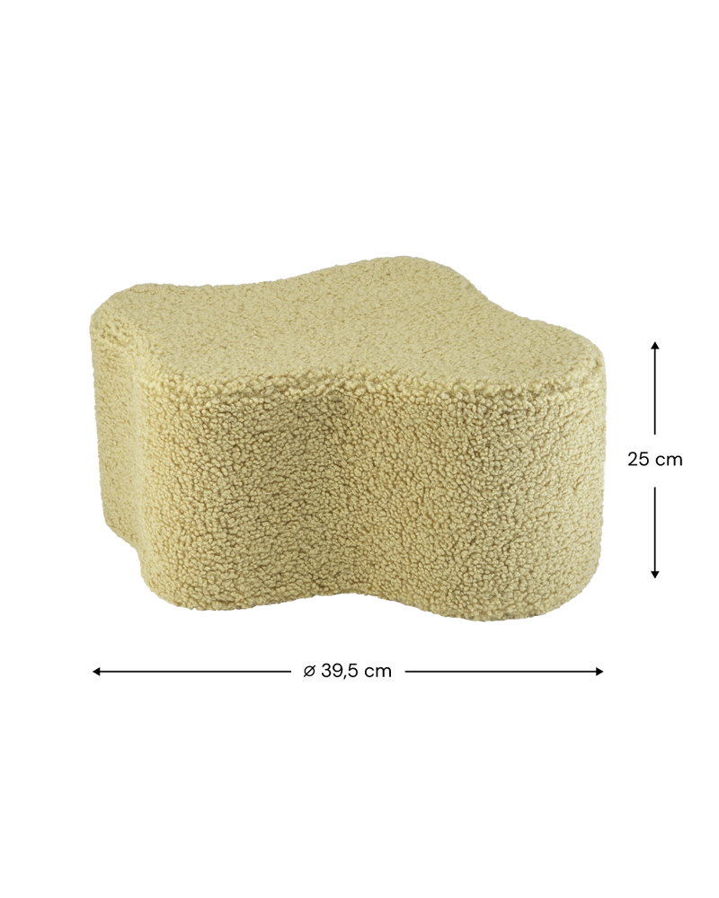 Matcha-Wolken-Pouffe