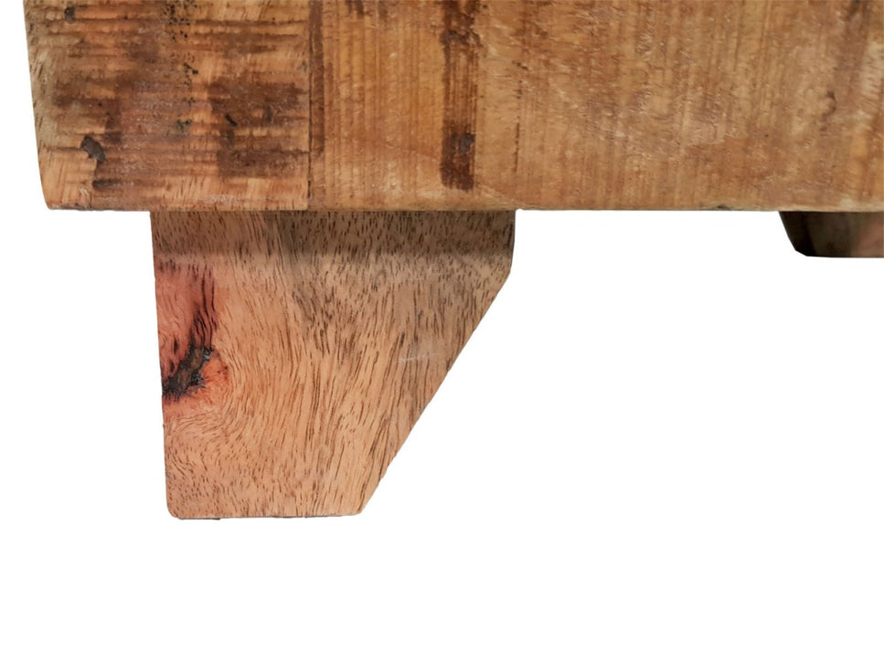 Schubladen Kommode B 40 H 92 cm Anrichte Schubkastenturm Sideboard California natur Mangoholz
