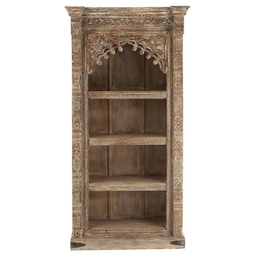 Regal Hoch Marokko Mangobaum Weiß Wash