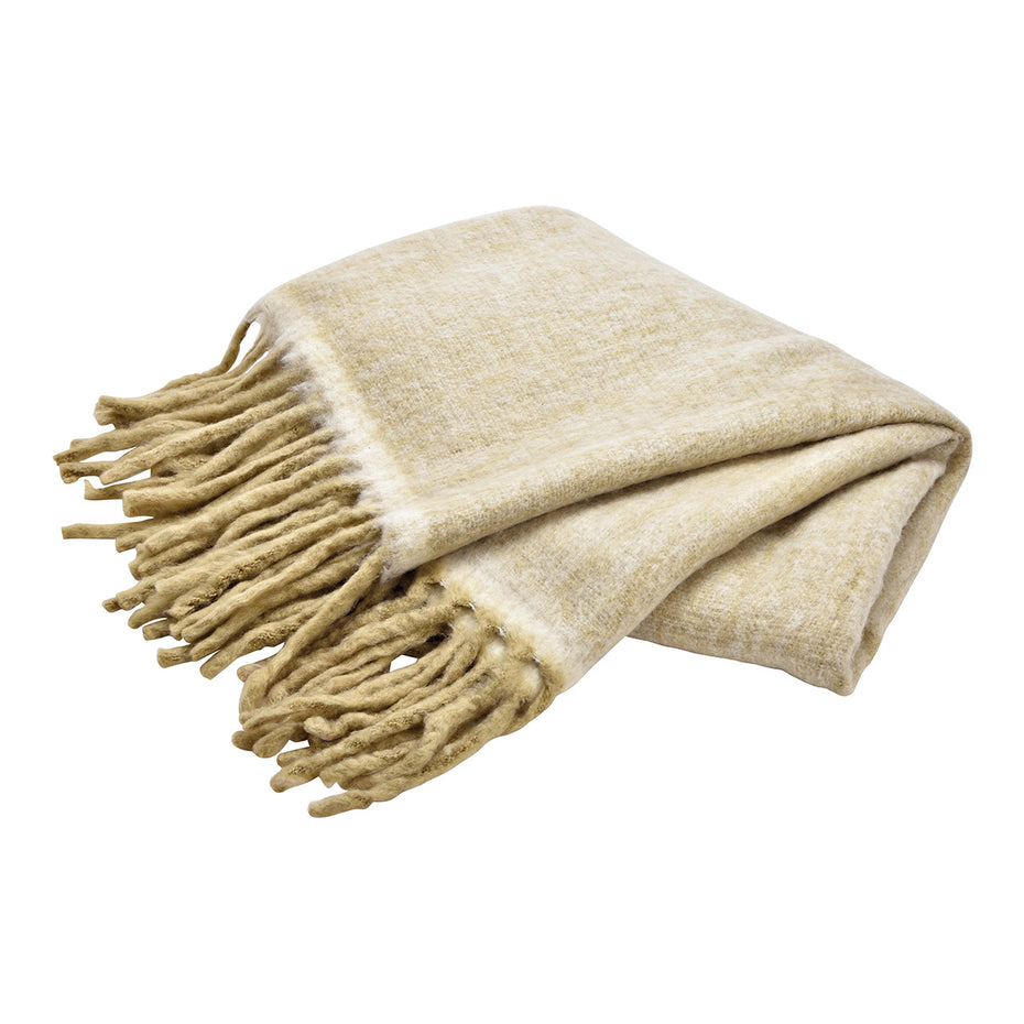 Bedspread made of textile, beige (W/H/D) 130x170x1cm