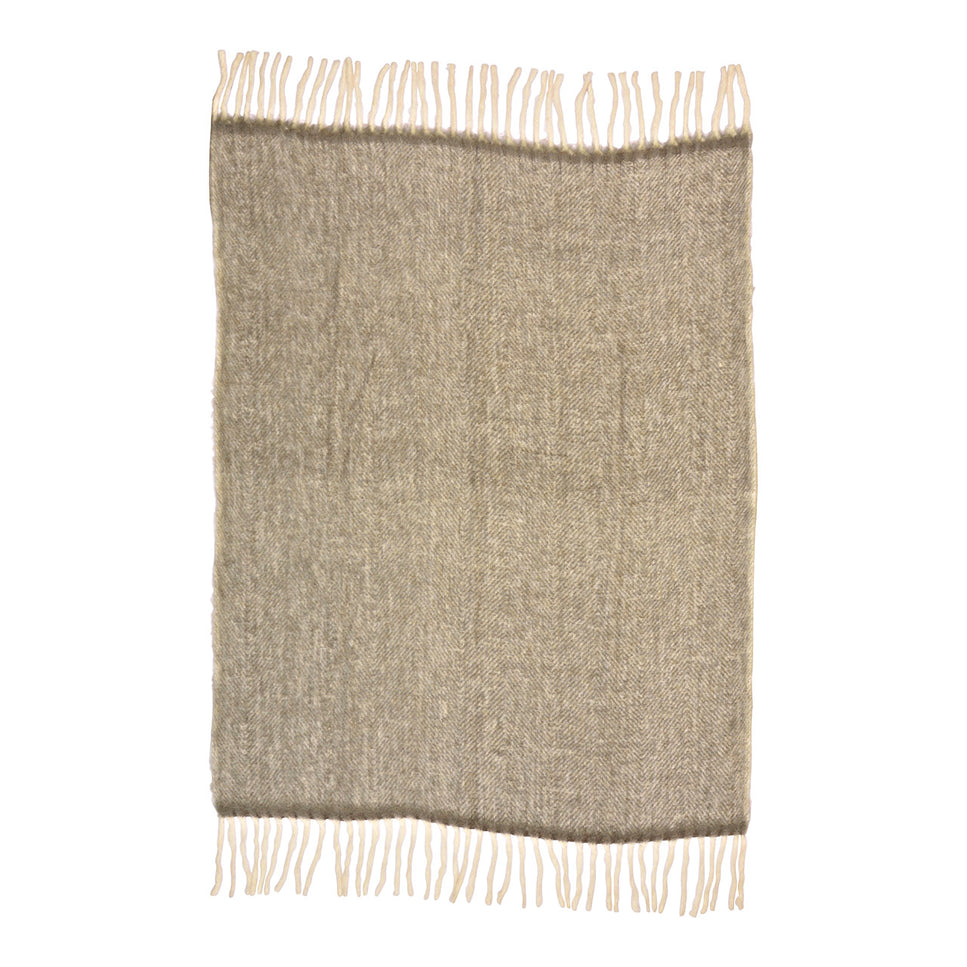 Bedspread aus Textil, Hellgrau (B/H/T) 130x170x1cm