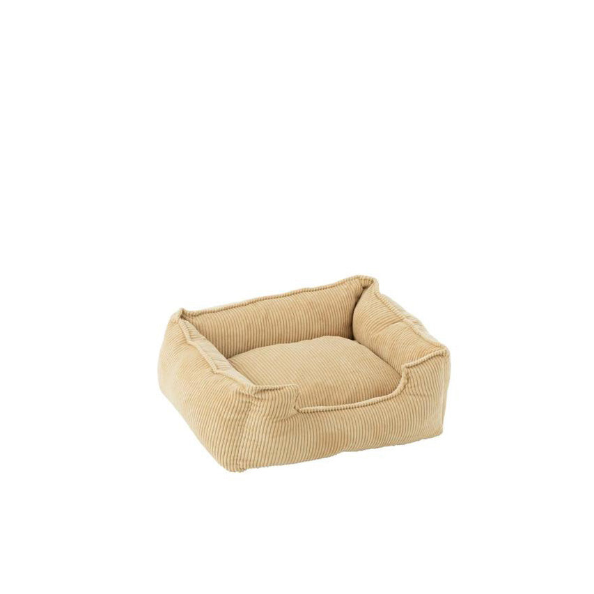 Hunde/Katzenbett Kord Beige Small