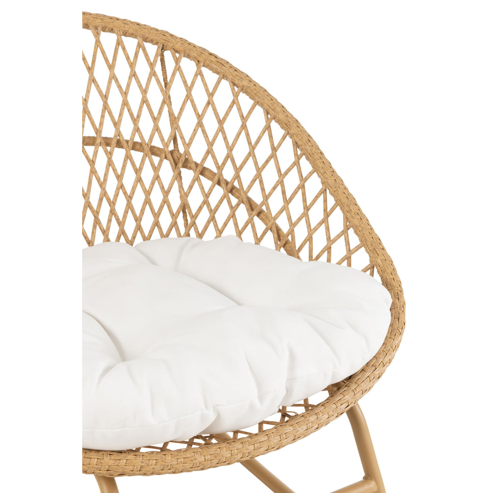 Rocking Chair + Kissen Zayo