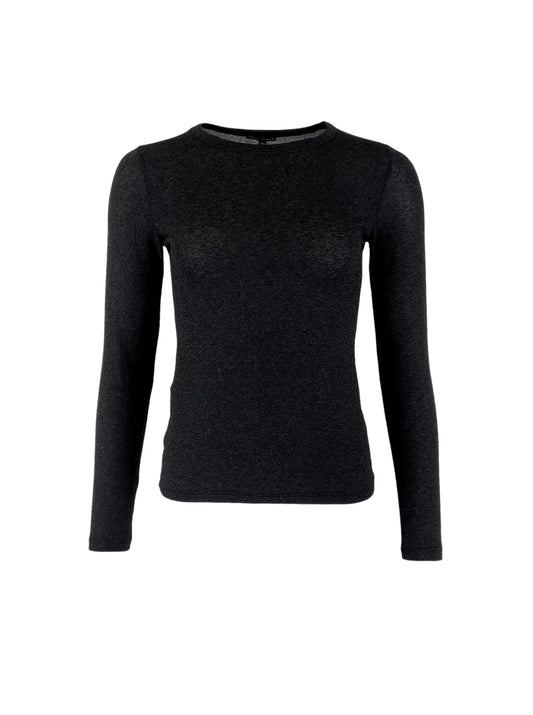 Black Colour FAYE Lurex Blouse