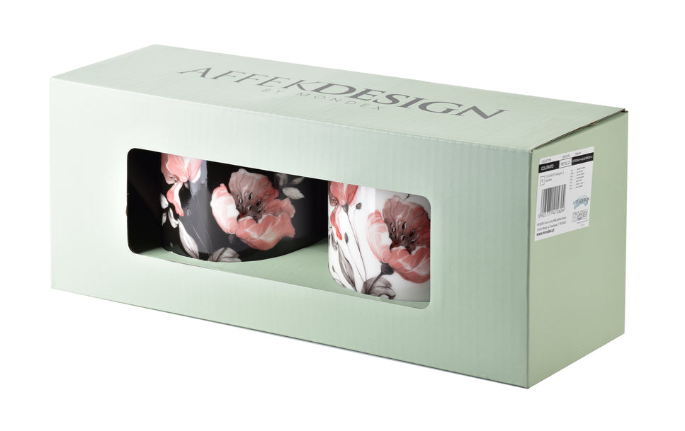 COLORATO Komplet 2 Tassen 2x400ml 8xH9,7cm