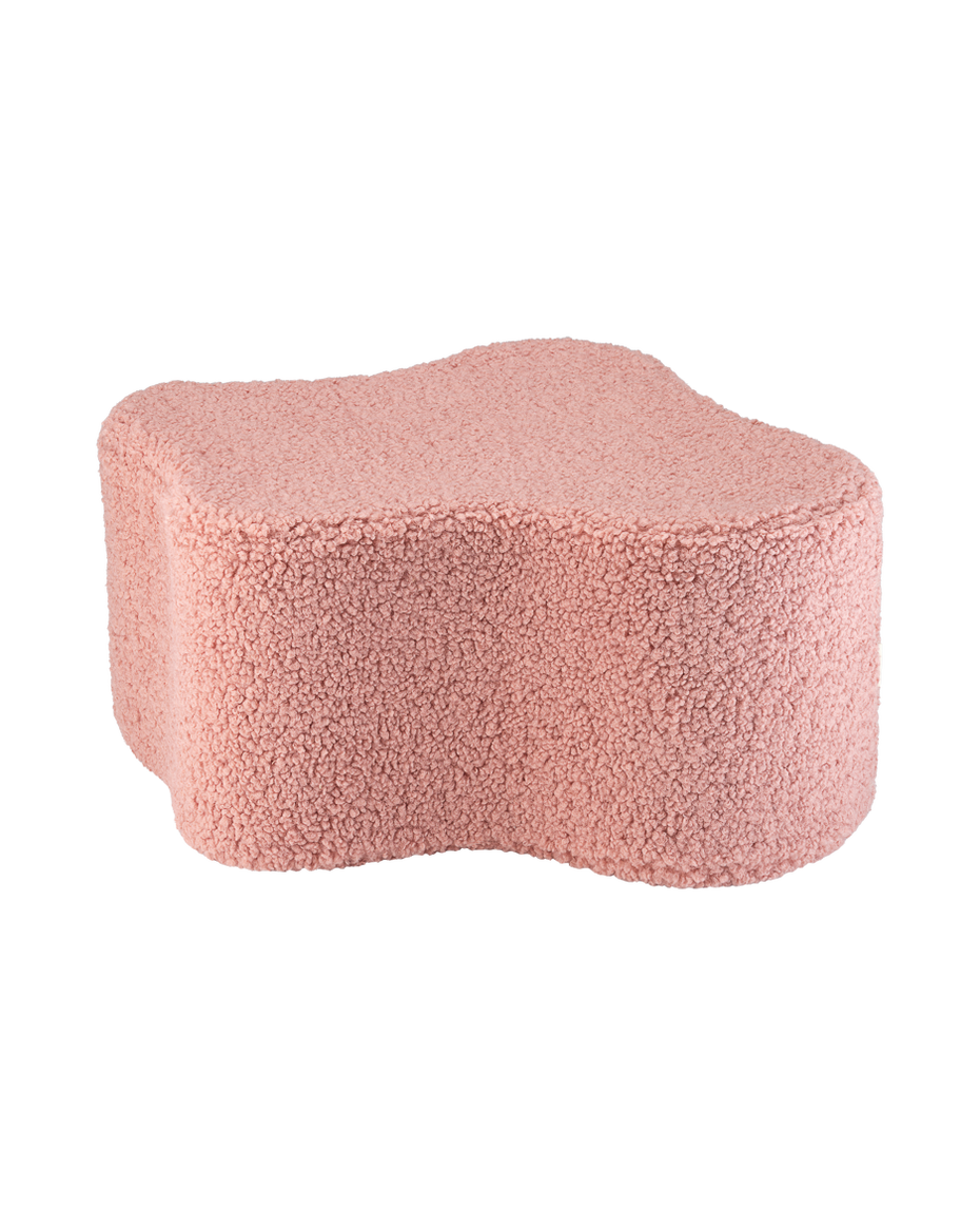 Guave Rosa Wolke Pouffe