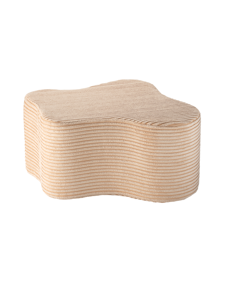 Brauner Zuckerwolkenpouf