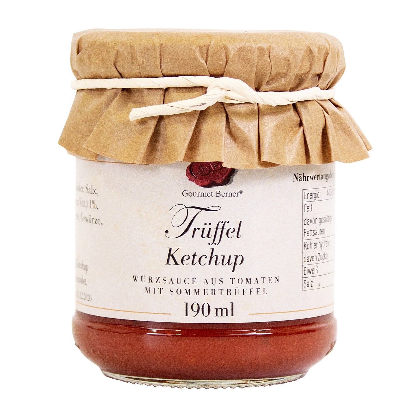 Trüffel Ketchup, 190ml Glas