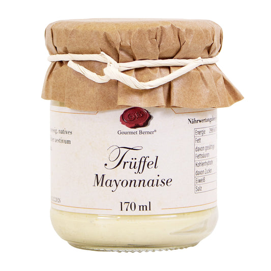 Trüffel Mayonnaise, 170ml Glas