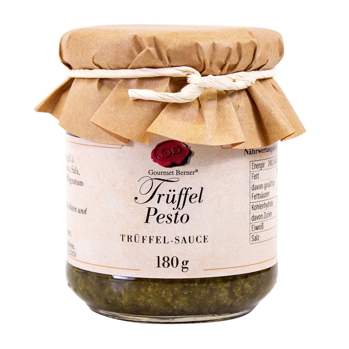 Trüffel Pesto (grün), 180g Glas