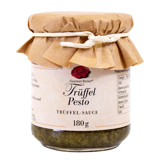 Trüffel Pesto (grün), 180g Glas