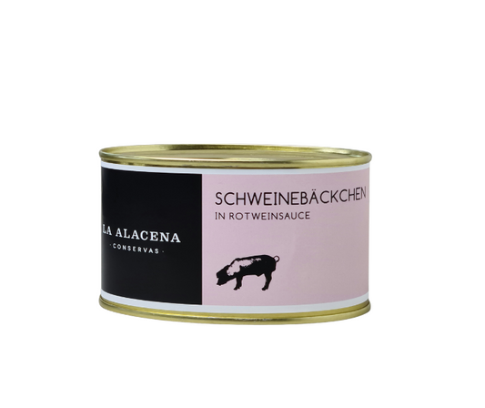 Schweinebäckchen in Rotweinsauce