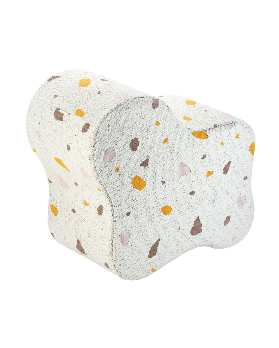 Terrazzo Marmor Wolke Pouffe