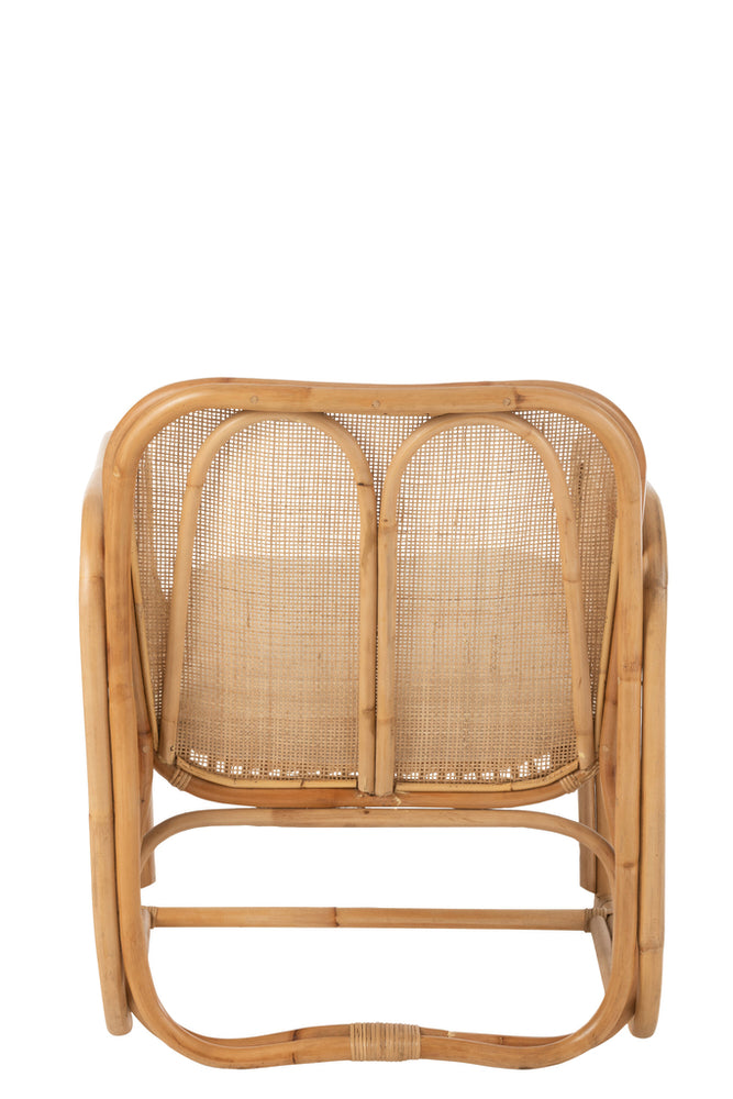 Stuhl + Kissen Casablanca Rattan Natur