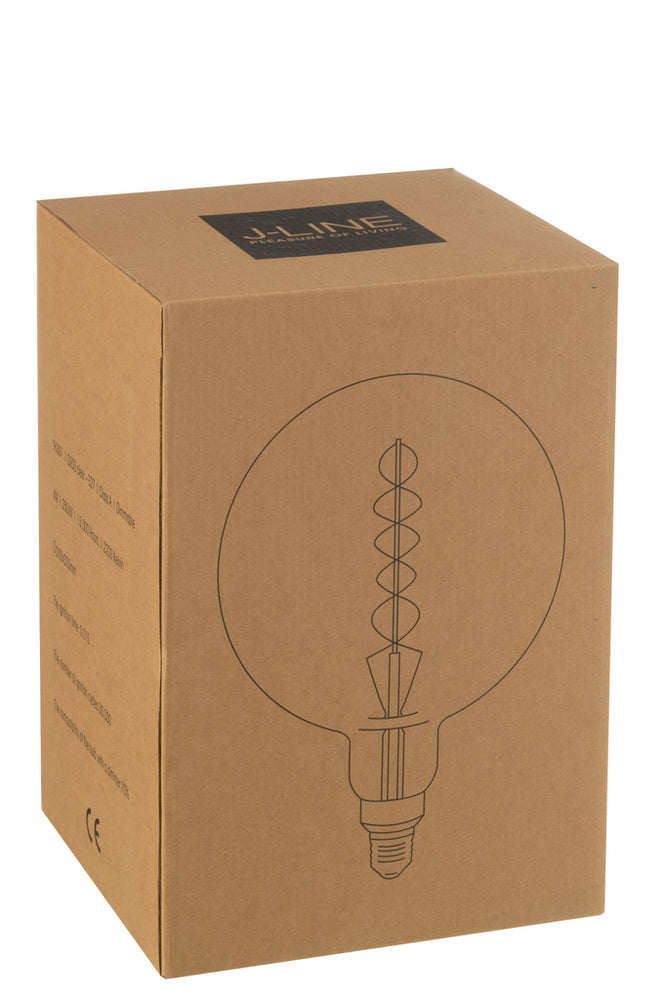 LED-Lampe G200 Doppel-Spirale E27