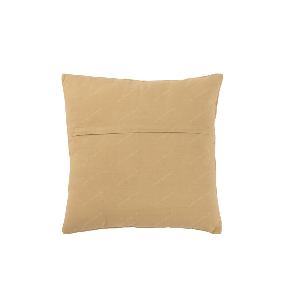 Kissen BESTICKTE BAUMWOLLE BEIGE