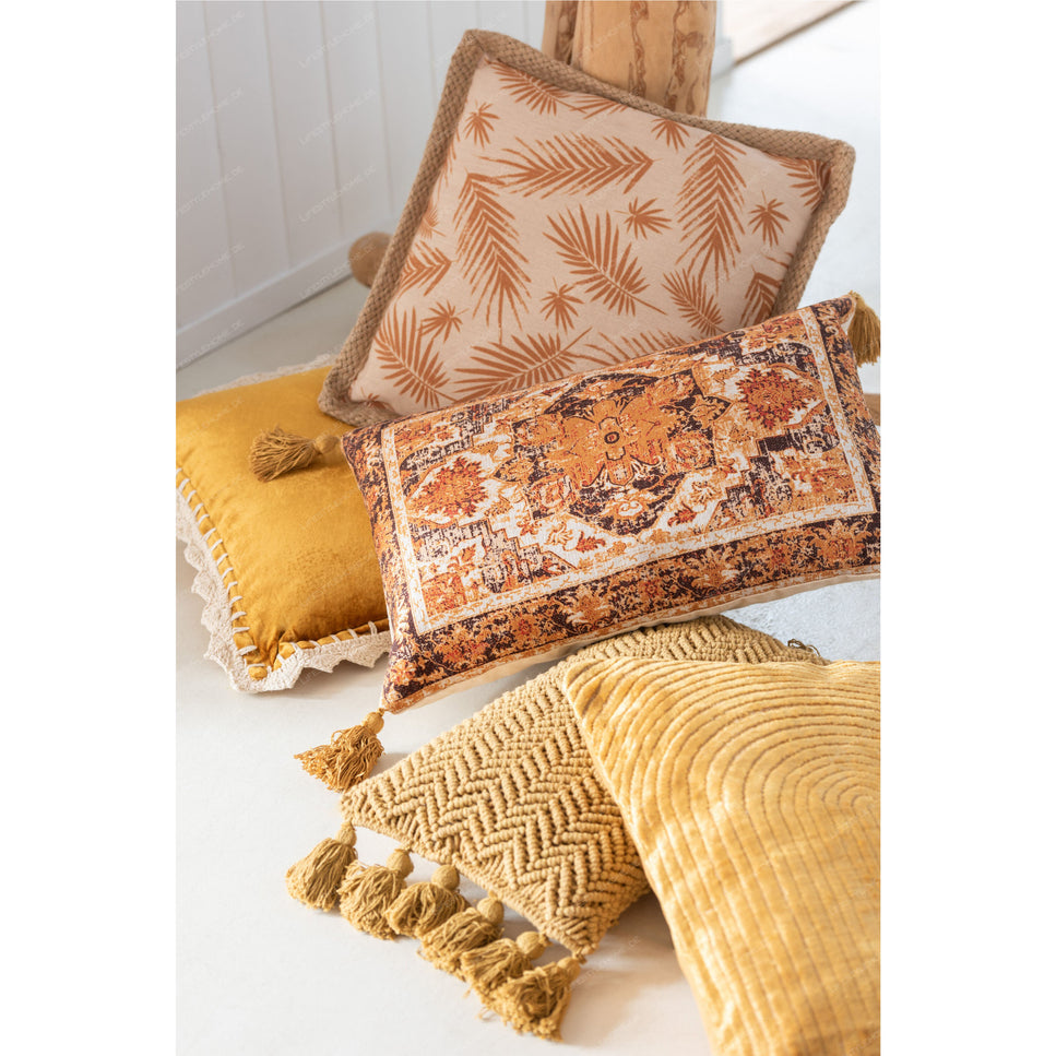 KISSEN VINTAGE POLYESTER RECHTECK MIXFARBE