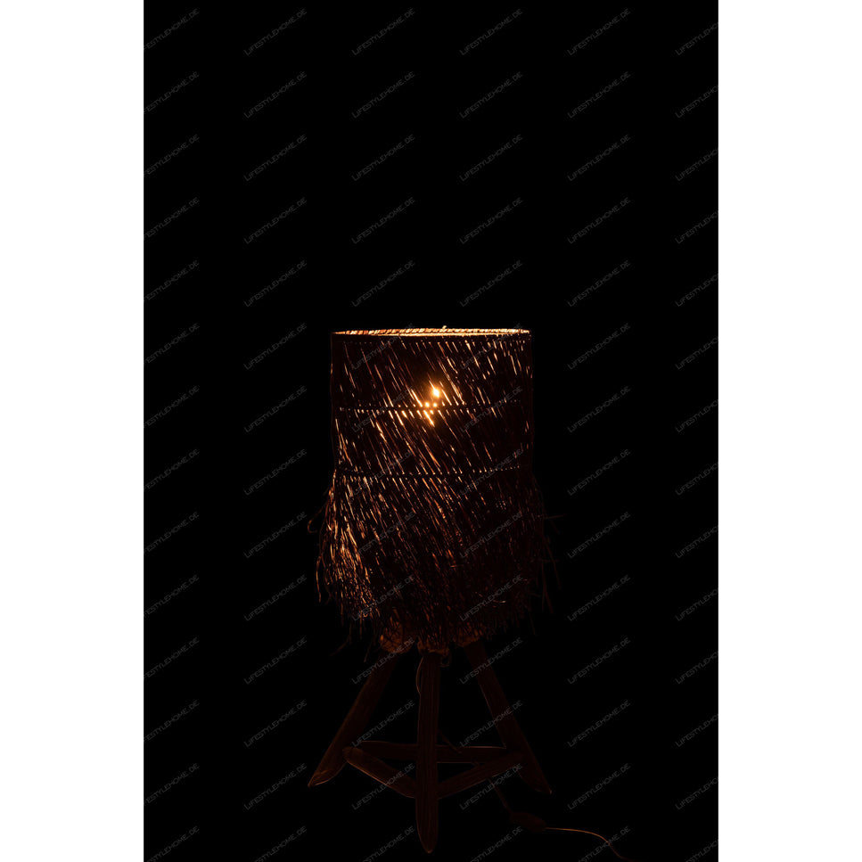 TISCHLAMPE AST BRANCH WOOD BRONZE KLEIN