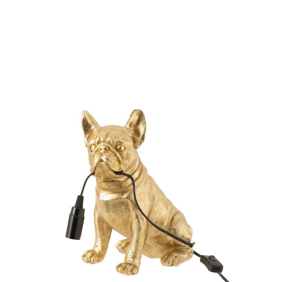 TISCHLAMPE BULLDOG POLY GOLD