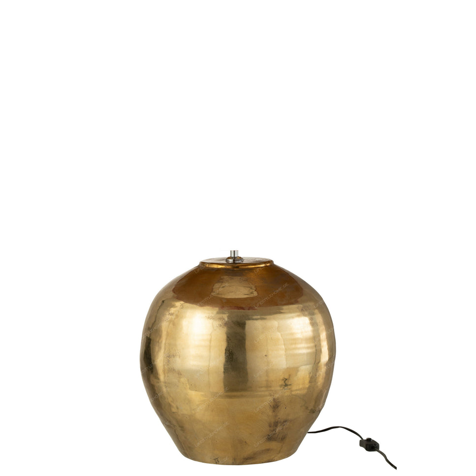 TISCHLAMPE FUSS ARYA METALL GOLD