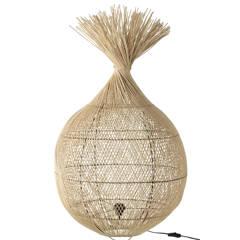 TISCHLAMPE KIMMY RATTAN NATUR