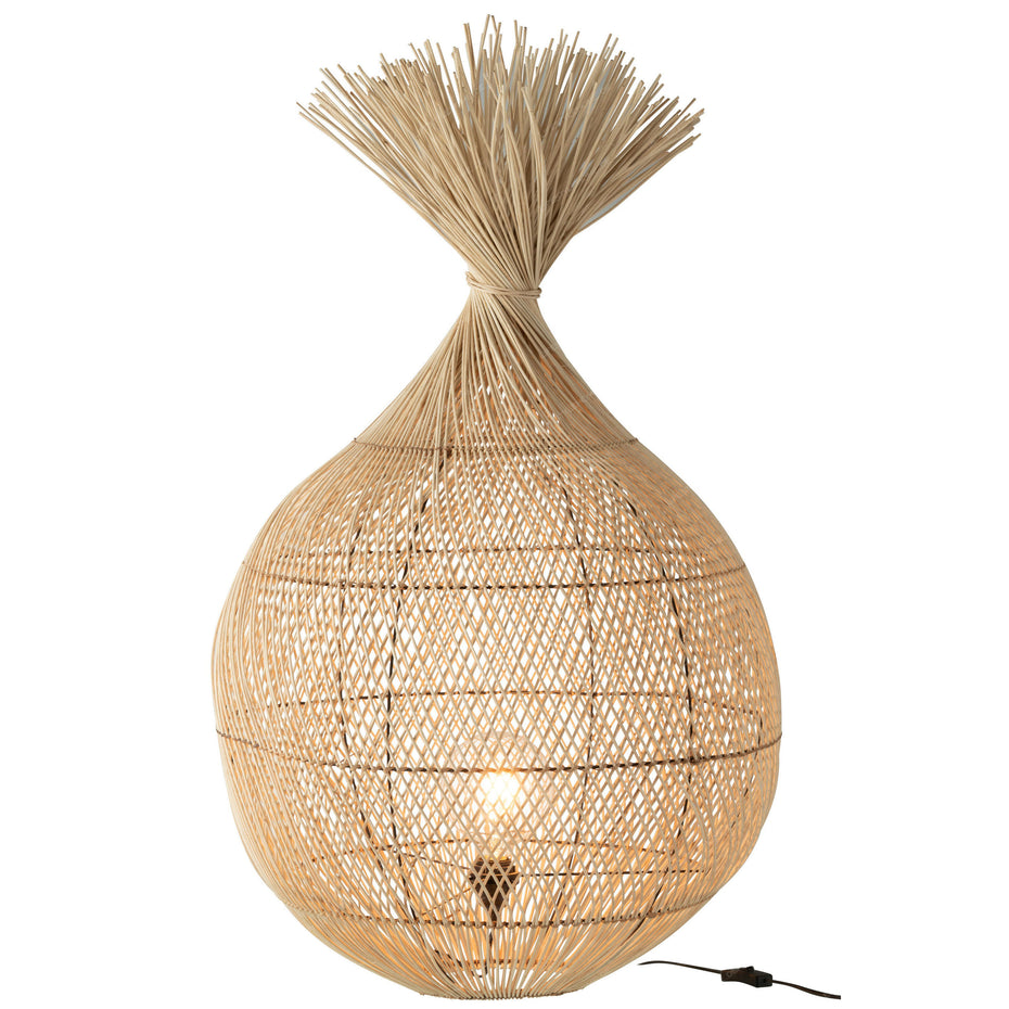 TISCHLAMPE KIMMY RATTAN NATUR