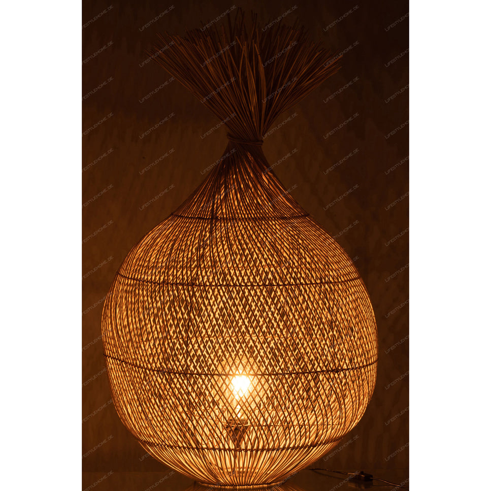 TISCHLAMPE KIMMY RATTAN NATUR