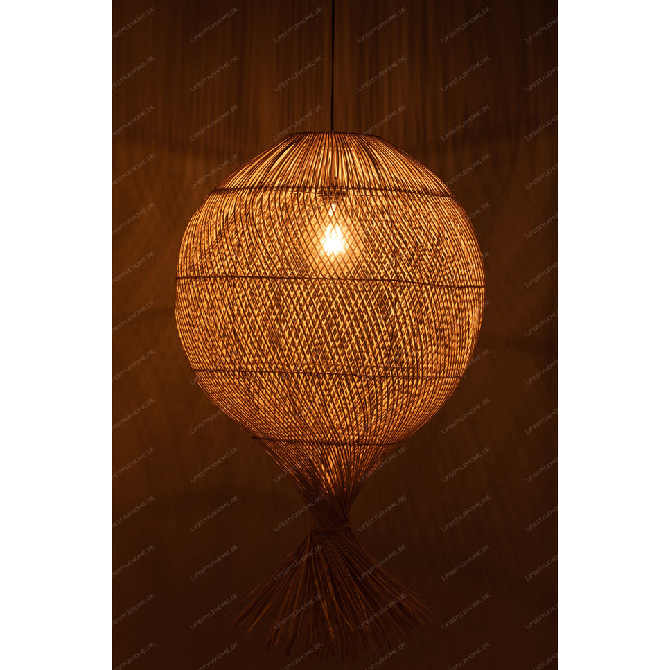 TISCHLAMPE KIMMY RATTAN NATUR