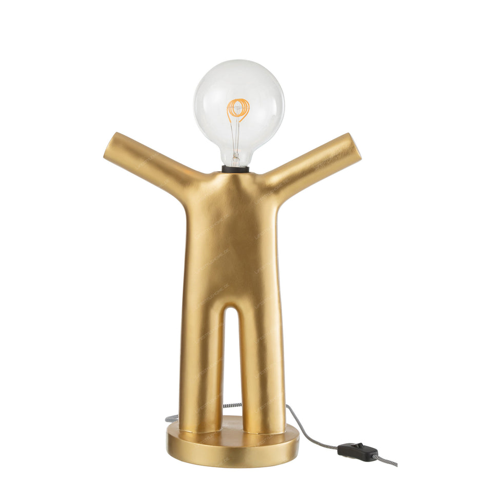 TISCHLAMPE MAURICE POLY GOLD