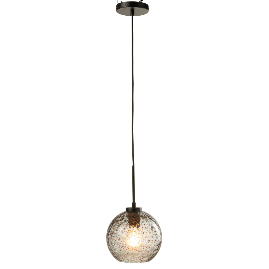 LAMPE ORB DOT GLASS GRAU S