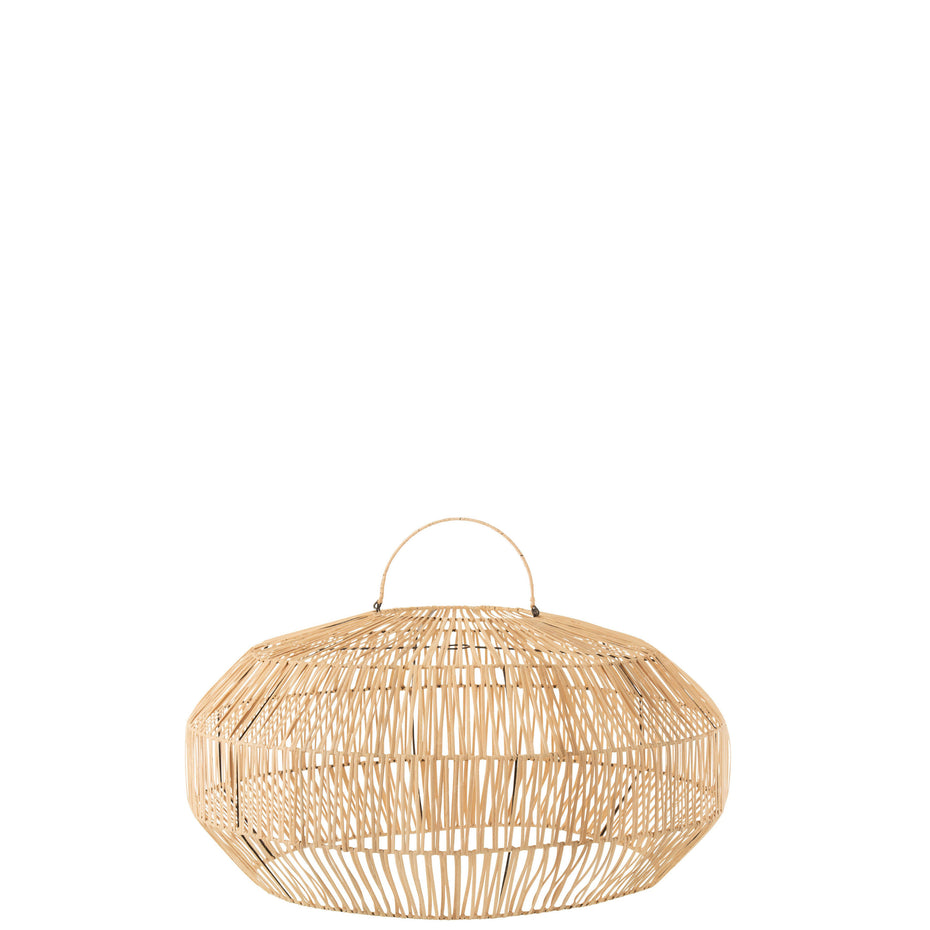 LAMPENSCHIRME RATTAN NATUR M