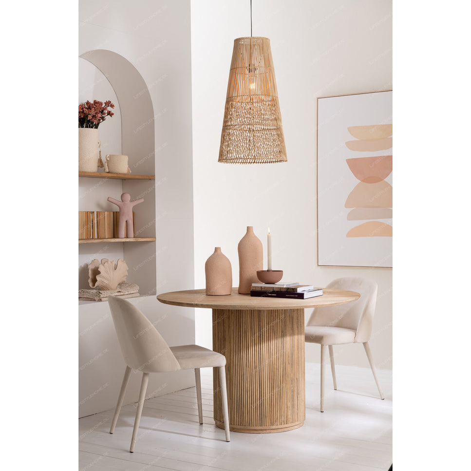 LAMPENSCHIRM ALIX RATTAN NATUR