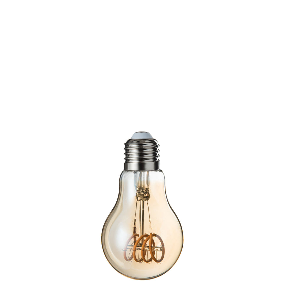 LED-Lampe A19 Amber 4 Schleifen E27