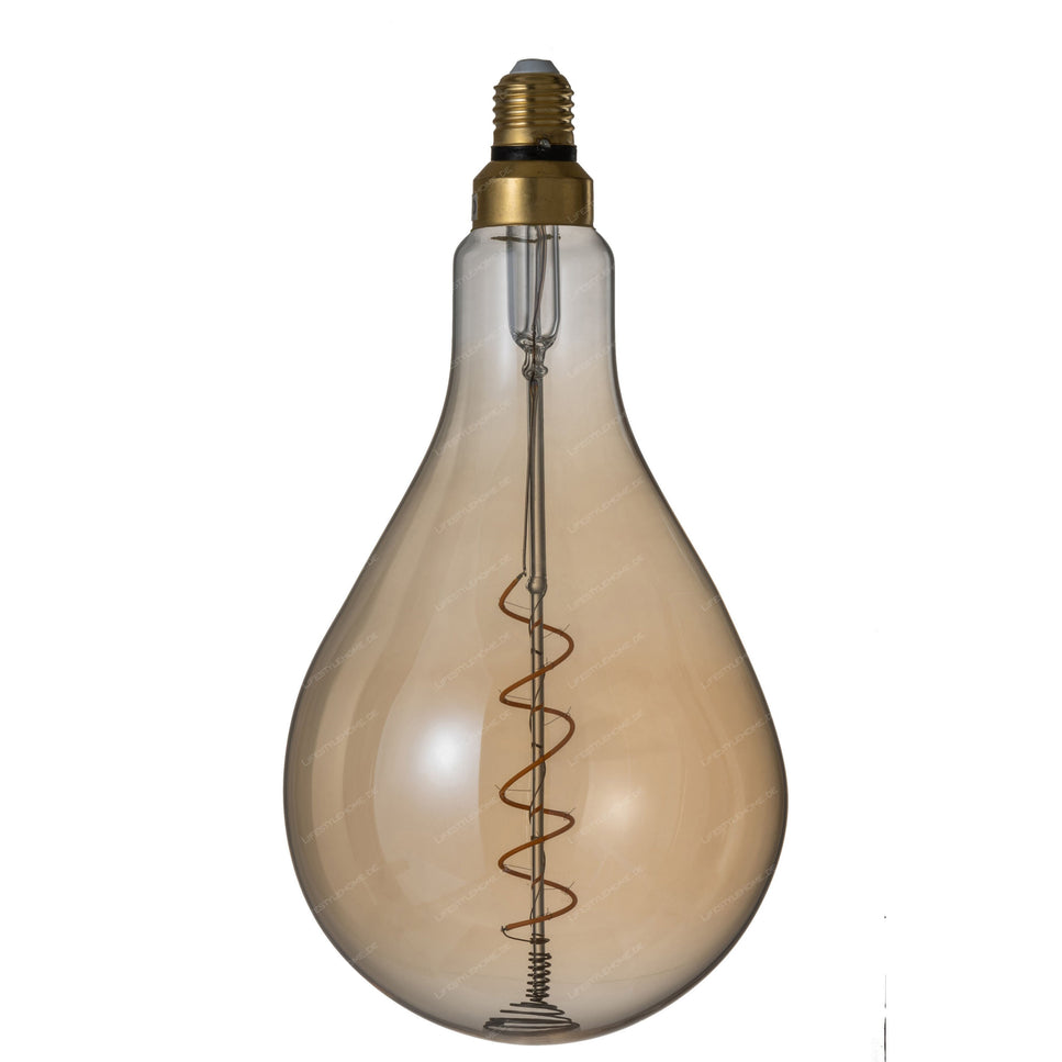 LED-Lampe Amber PS52 Spirale E27