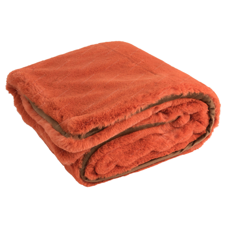 Decke Cutie aus Polyester, orange