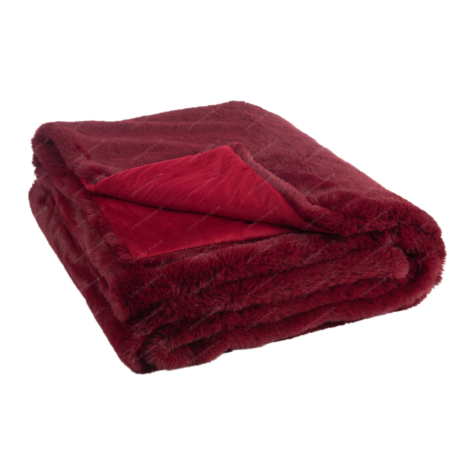 Decke Cutie aus Polyester, rot