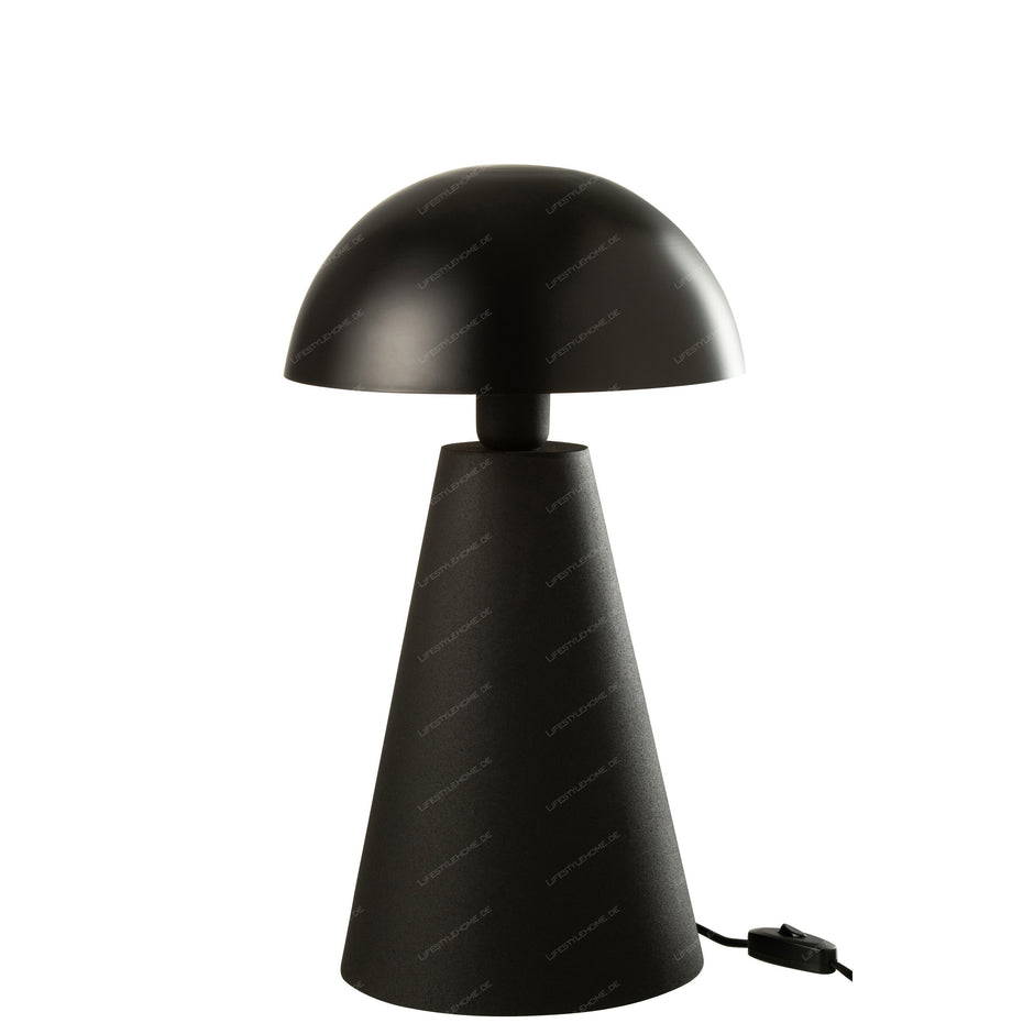 TISCHLAMPE MUSHROOM EISEN WEISS/GOLD KLEIN